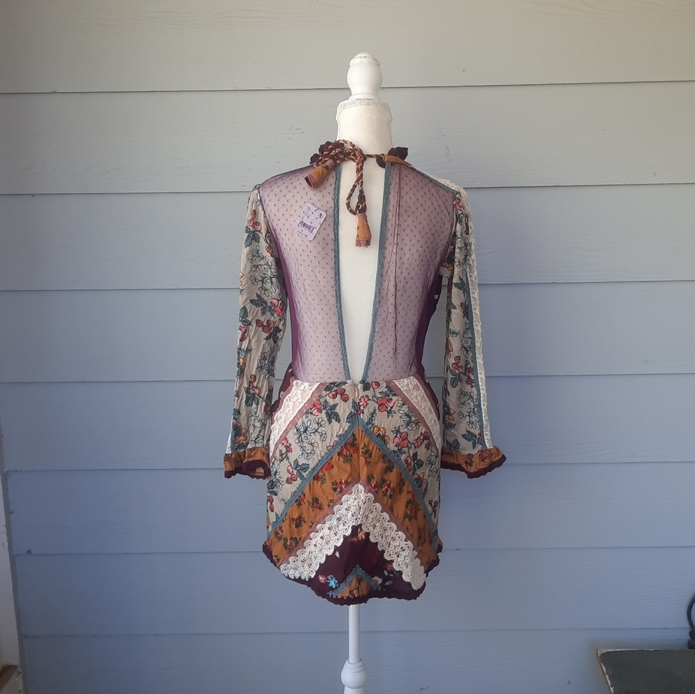 Free People Fall to Pieces Mini Dress - Picture 6 of 8